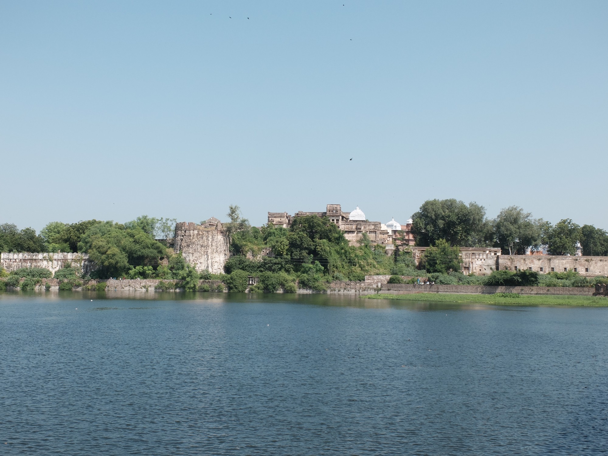 View of the Palace Complex from above the Barrage